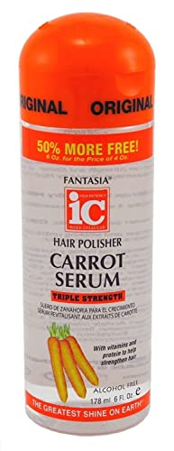 Fantasia Fantasia Hair Polisher Carrot Serum Triple Strength 6 Ounce 178ml