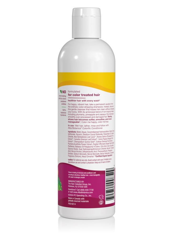 Alba Botanica Colorific Shampoo, Plumeria, 12 Oz (Packaging May Vary) - Image 2