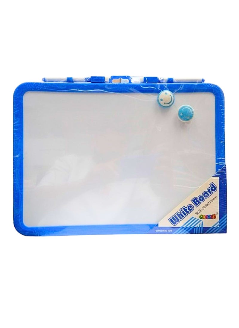 Coczoo Whiteboard 365x275mm Child Safe Non Toxic dry wipe Eraser  - Image 1