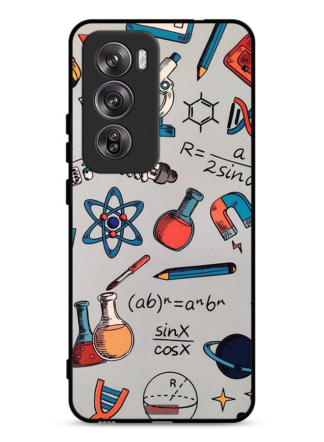 Tolwak Oppo Reno12 Pro 5G Protective Case Cover Science Tags - Image 1