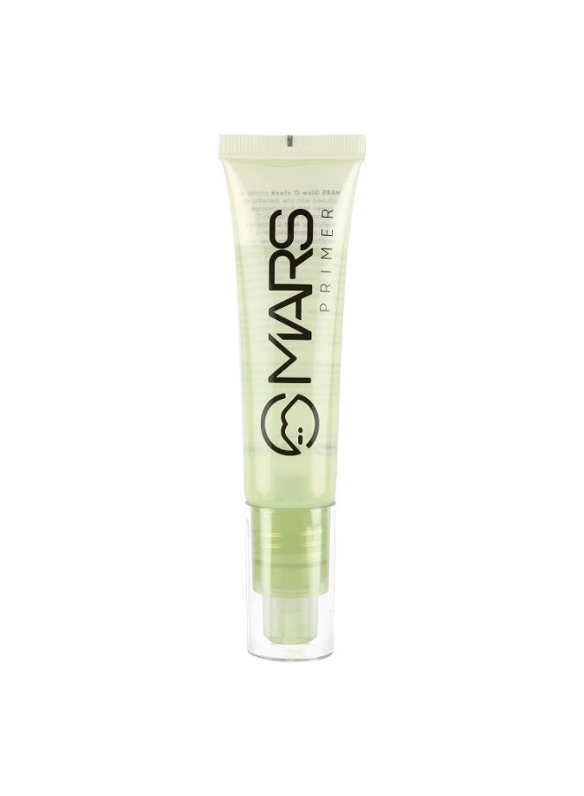 MARS Glow O' Clock Gel Primer for Face Makeup (30ml) | Enriched with Hyaluronic Acid & Green Tea Extracts | Dewy Primer | Long Lasting | Power Grip | Ideal for Dry Skin | Airless Pump Dispenser - Image 2