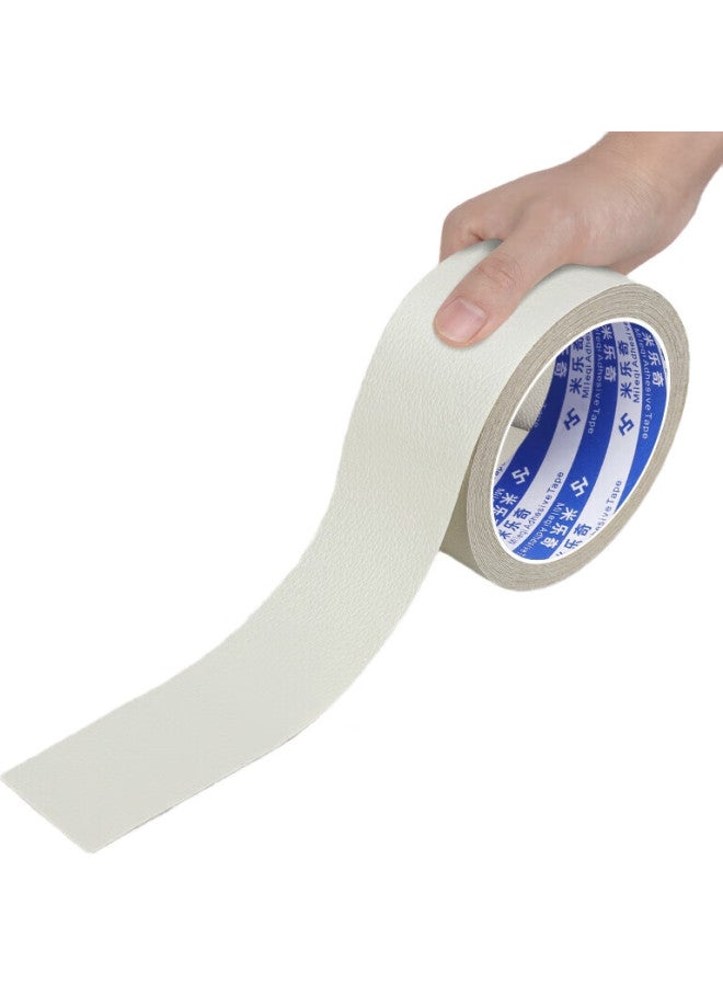 Miloch Miluqi Self-Adhesive Leather Sofa Repair Patch, Seat Renovation, Car Leather Seat, Electric Vehicle Seat Leather Repair, Self-Adhesive Roll, Beige [5Cm Wide * 5M Long] 2 Rolls - Image 2