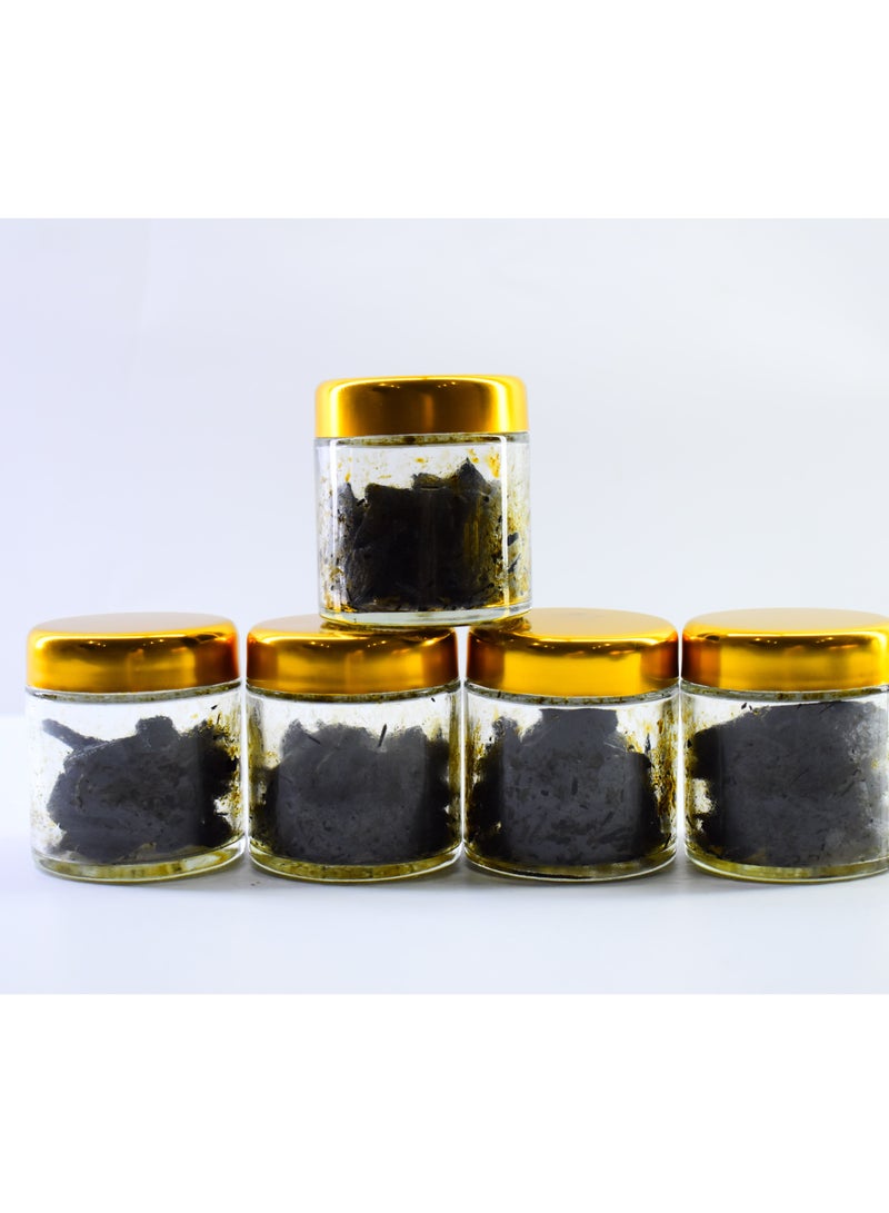 بيرون 5 قطع بيرون بخور عود مسقى من خلطة بيرون 28 جرام - Image 1