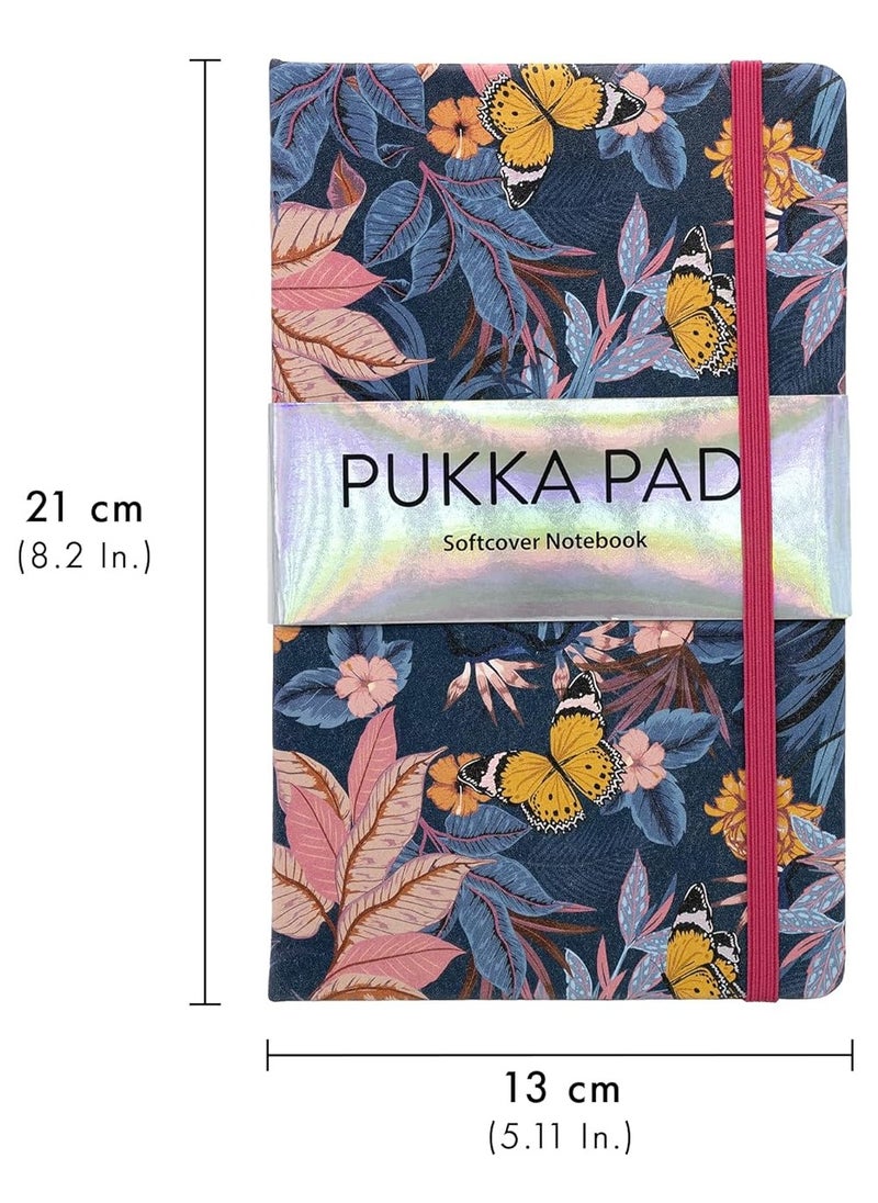 Pukka Pad - A5 Size Bloom Softcover Notebook With Elastic Closure - Image 1