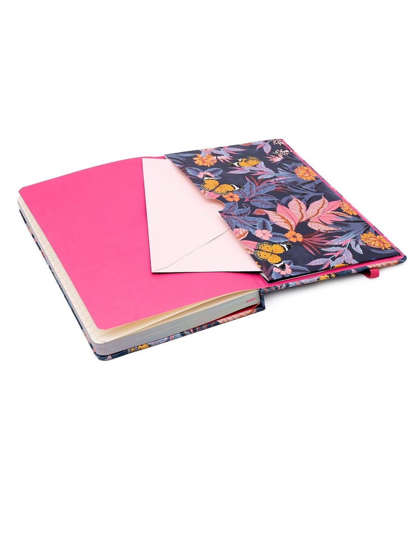 Pukka Pad - A5 Size Bloom Softcover Notebook With Elastic Closure - Image 1
