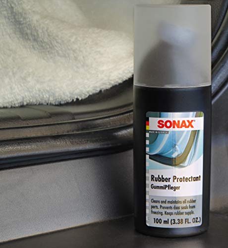 SONAX Rubber Protectant | GummiPfleger | Rubber Trim and Seal Conditioner | Prevents Sticking in Winter | Easy Application | Prolongs Rubber Seals | 340100 - Image 2