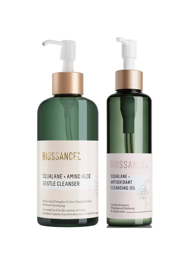 Biossance Double Cleanse Duo - Image 1