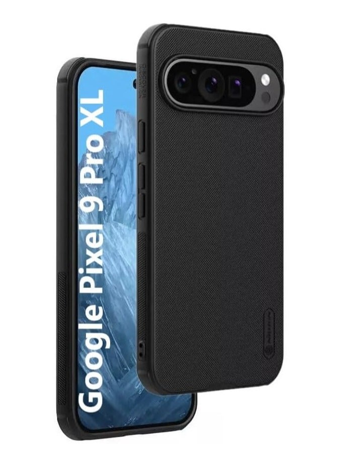 Nillkin Google Pixel 9 Pro XL Case Cover Super Frosted Shield Pro Matte All-Round Protection Anti-scratch Slim Luxury PC Hard Protection Back Cover for Google Pixel 9 Pro XL 5G 2024 Black  - Image 1