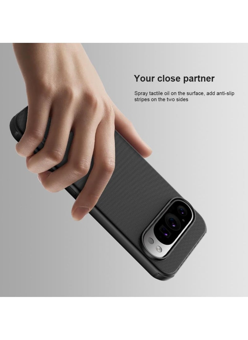 Nillkin Google Pixel 9 Pro XL Case Cover Super Frosted Shield Pro Matte All-Round Protection Anti-scratch Slim Luxury PC Hard Protection Back Cover for Google Pixel 9 Pro XL 5G 2024 Black  - Image 2