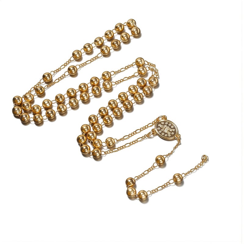 Heavy Duty Durable Rosary Anti Shock Anti Rust 6mm Drop Resistant For Long Time Use - Image 1