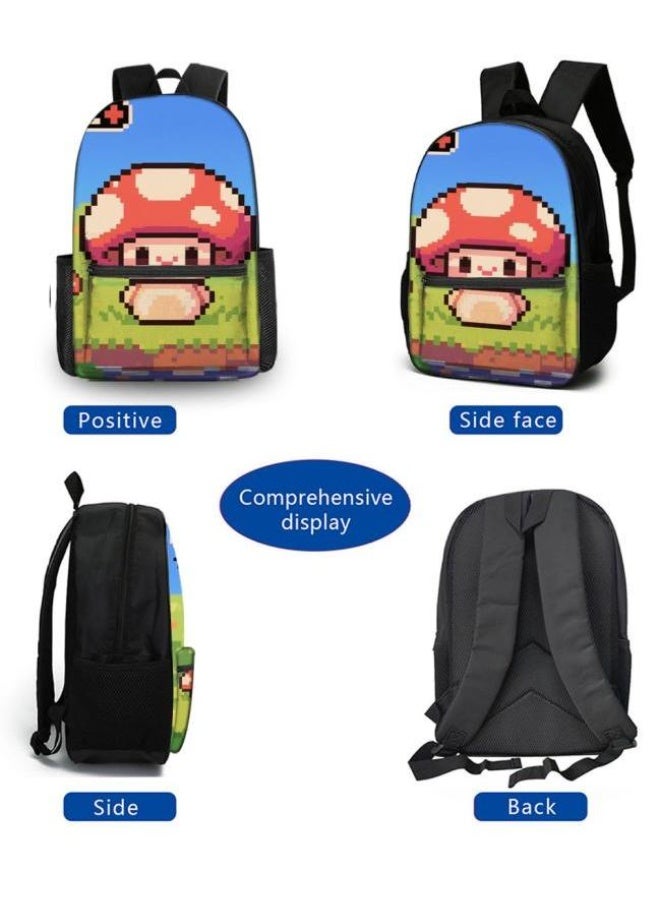 Fantasy backpack set, fashionable and cute, students' travel is super eye-catching (applicable for primary and secondary schools, children) - 7 - Image 3