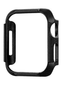 NIBEMINENT Iwatch case for Apple watch series 4 / 5 6 frosted PC armor case(44mm) Black  - Image 1