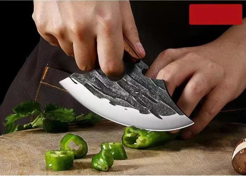 UNIQUE CART Boning Knife for Meat Cutting Vegetable Cutting 8 inch Knife Hand Forged Full Tang Knife for Kitchen Camping Gift for Men - Image 5
