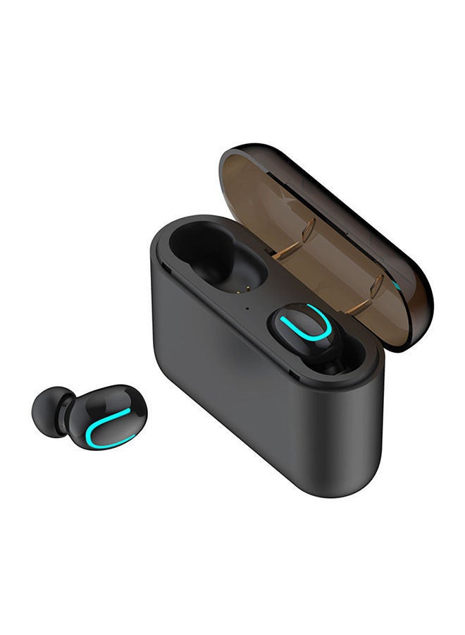NIBEMINENT Q32 Wireless Waterproof Mini In-Ear Earphones Black - Image 1