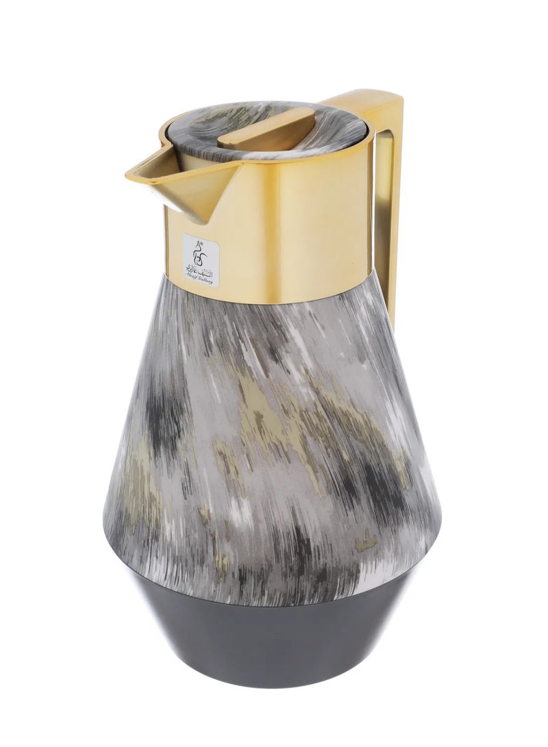 Alsaif Gallery Everest Lydia Thermos, 1 liter, thermal glass inner shell, plastic outer shell - colored - Image 4