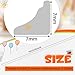 Relaxgiant 12 Pcs Miniature Dollhouse Trim Dollhouse Accessories 3 Styles on 1 12 Scale 16 Long Wooden Trims Finishing Corner Classic Frame - Image 4