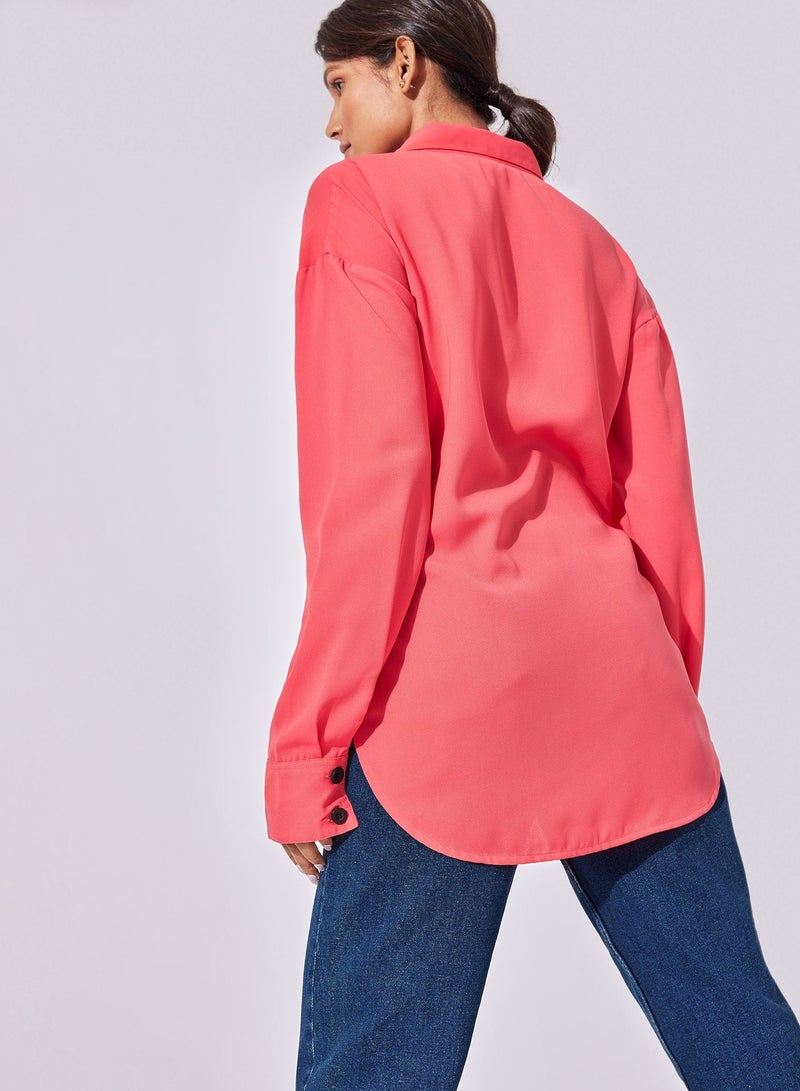 ذا ليبل لايف بلوزة بفيونكة أمامية بنقشة الفراولة - Image 4