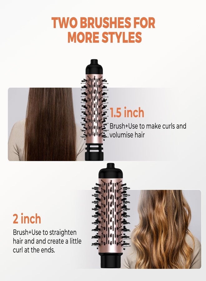 OKWRAP 3-in-1 Round Hot Air Spin Brush Set with 2 Brushes - Image 5