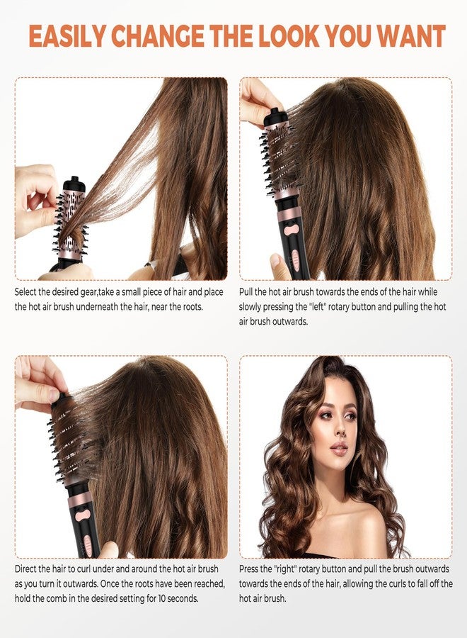OKWRAP 3-in-1 Round Hot Air Spin Brush Set with 2 Brushes - Image 4
