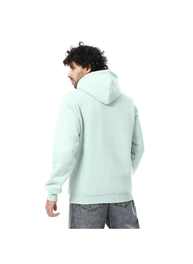 كوب سويت شيرت رجالي بغطاء رأس سادة بأكمام طويلة