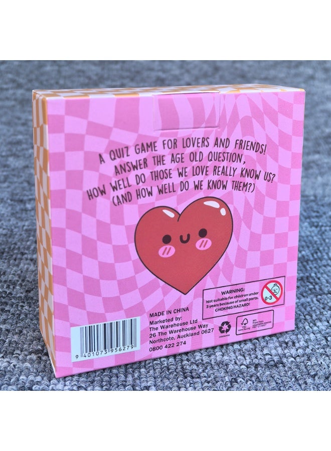 NIBEMINENT game of hearts heart-shaped card - Image 2