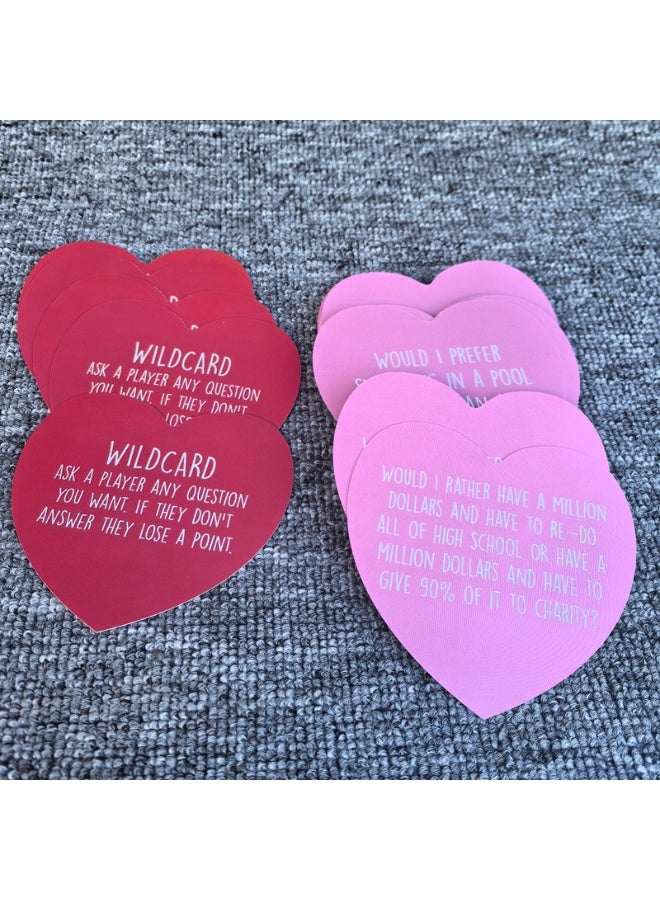 NIBEMINENT game of hearts heart-shaped card - Image 5