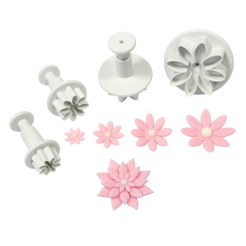 PME Plunger Cutters  Daisy  4-Pack - Image 1