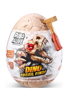 ROBO ALIVE ZURU ROBO ALIVE "Dino Fossil Find" Surprise!! Egg Collectible Toy For Ages 5+  - Image 1