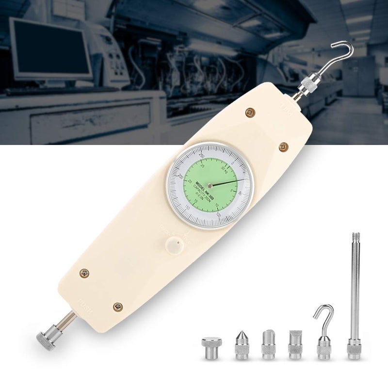 300N Analog Dynamometer Push Pull Force Gauge Handheld for Electronics Machinery - Image 2