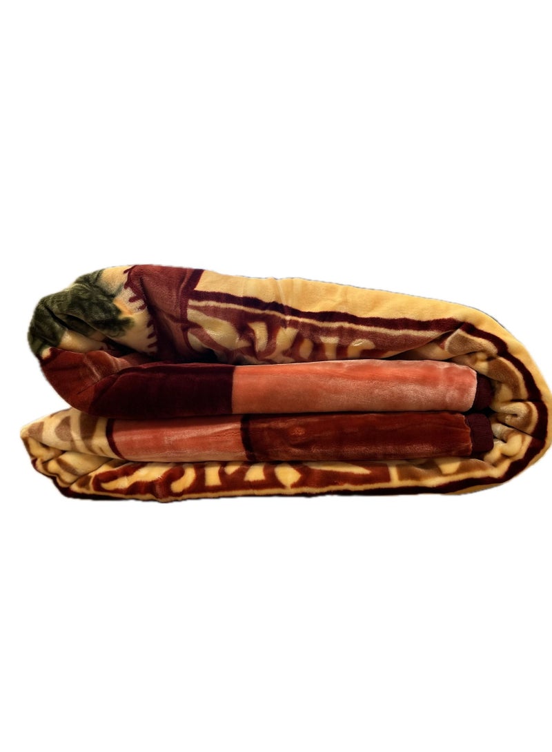 ROYAL MAARYA 2 PLY SUPER SOFT EMBOSSED BLANKET - Image 3