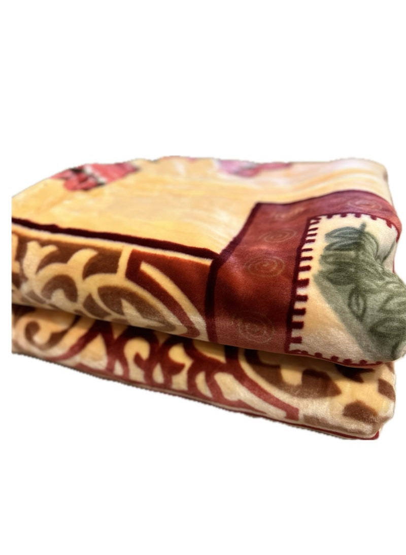 ROYAL MAARYA 2 PLY SUPER SOFT EMBOSSED BLANKET - Image 4