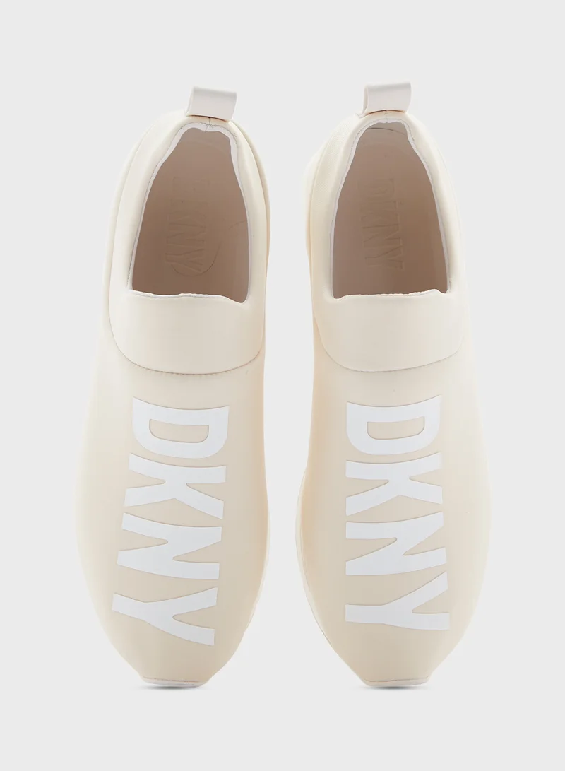 DKNY Jadyn Monogram Low Top Sneakers