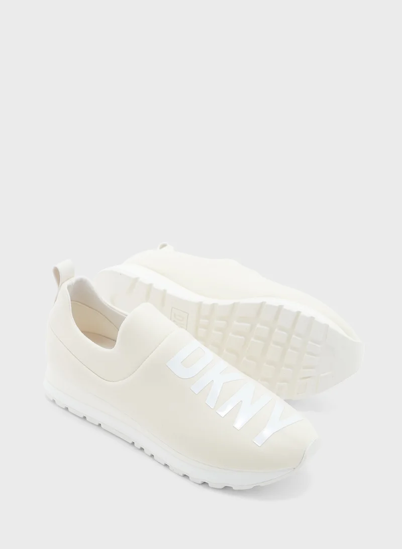 DKNY Jadyn Monogram Low Top Sneakers