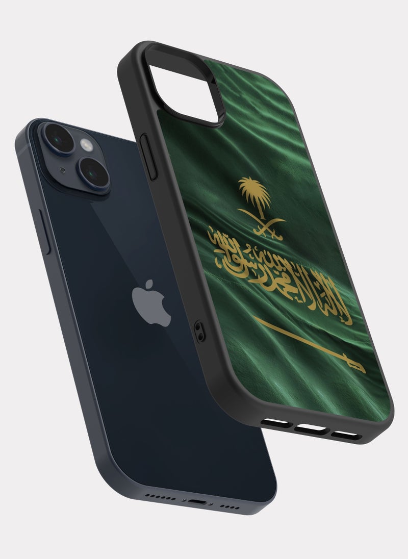 بكسلات كفر ايفون 14 بلس السعودية العظمى اخضر - Image 2