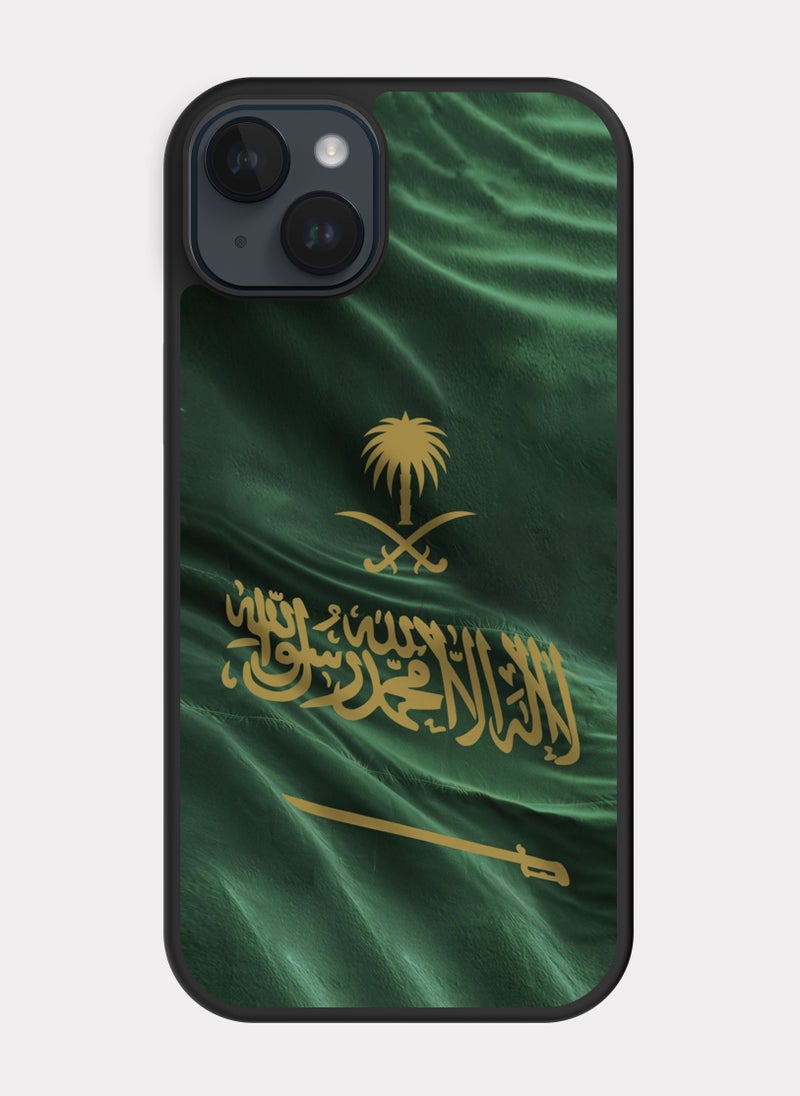 بكسلات كفر ايفون 14 بلس السعودية العظمى اخضر - Image 1