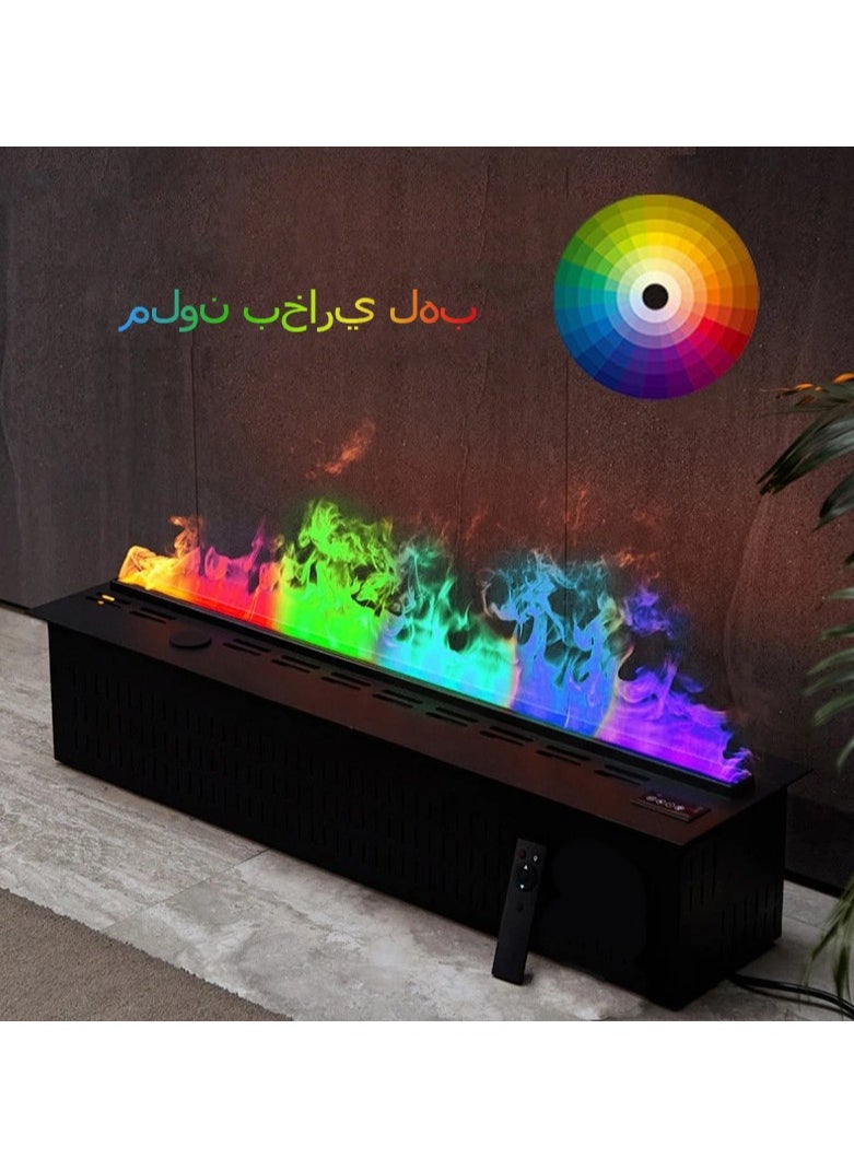 Generic - Smart Steam Flame Fireplace Sound Of Firewood Cracking 3D Water Vapour Electric Fireplace - Image 1