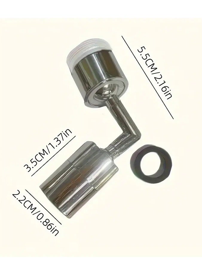 Goolsky A 720° Rotating Faucet For Household Kitchen And Bathroom, Which Prevents Splashing, Saves Water, And Enhances The Experience Of Rinsing Mouth. It Also Extends The Washing And Foaming Functions. - Image 2