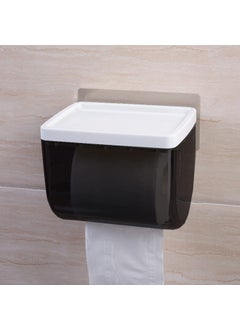 Zeinwap Zeinwap Magic Sticker Series Tissue Roll Holder Toilet Paper Holder 100 Waterproof with Storage Rack and Mobile Stand for Bathroom Pack of 1  - Image 1