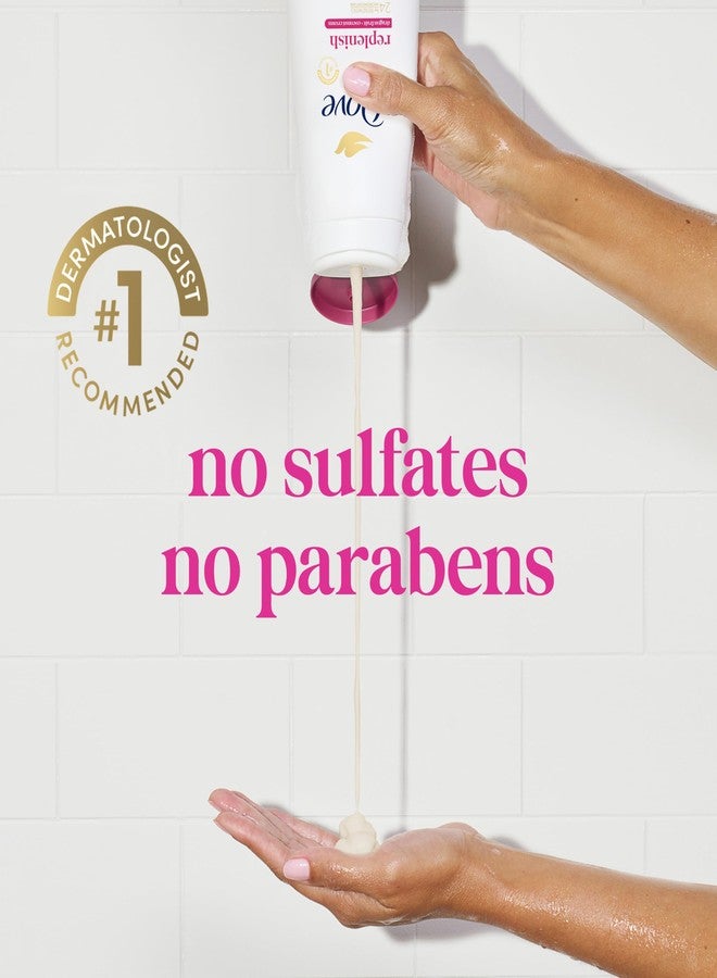 Dove Body Wash 4 Count for 24hr Lotion-Soft Skin Replenish Dragon Fruit and Coconut Cream Moisturizing Skin Cleanser with No Sulfates No Parabens - Image 5