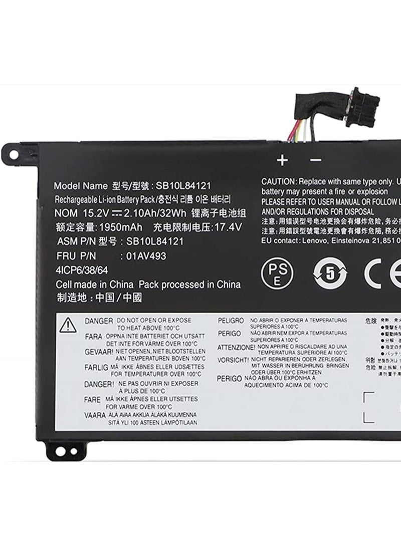 Terabyte 00UR891 01AV493 battery Compatible for Lenovo T570 T580 P51S P52S Series 00UR890 00UR892 SB10L84121 SB10L84122 SB10L84123 - Image 2