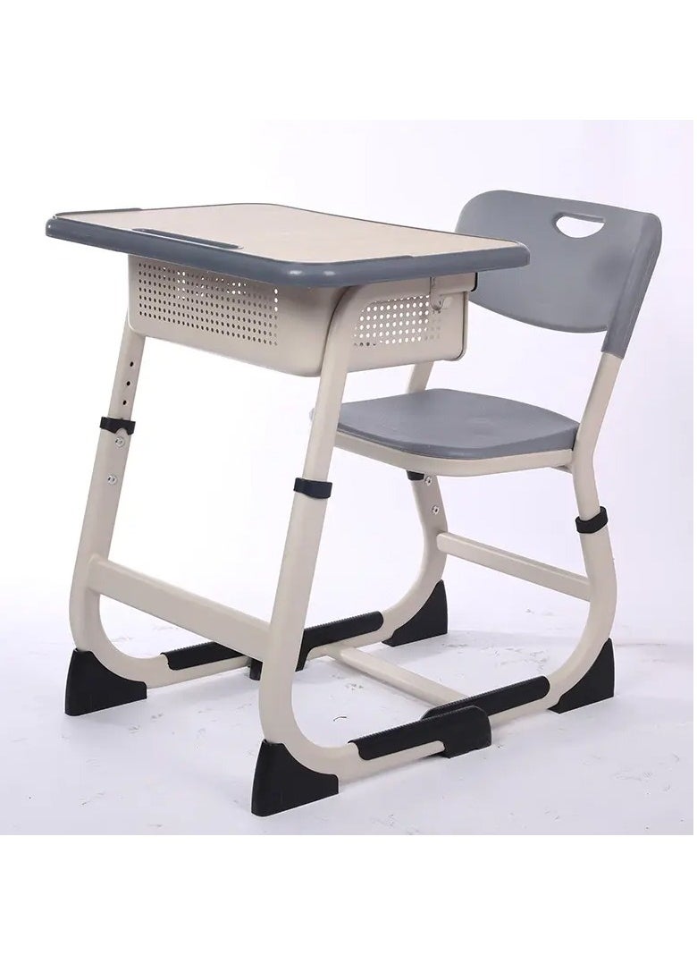 DubaiGallery - Adjustable table legs high quality school pupils desks detached school lecture hall desk and chair - Image 1