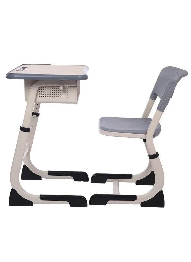 DubaiGallery - Adjustable table legs high quality school pupils desks detached school lecture hall desk and chair - Image 1