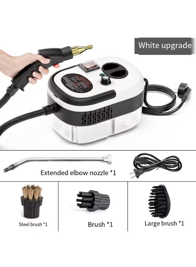SHOPI Portable Steam Cleaner 2500W – 15s Fast Heat-Up, High Temperature Cleaning with 6 Steam Levels, 1200ml Tank & 3-Pin Plug for Kitchen, Household, Cars & Appliances - Image 3