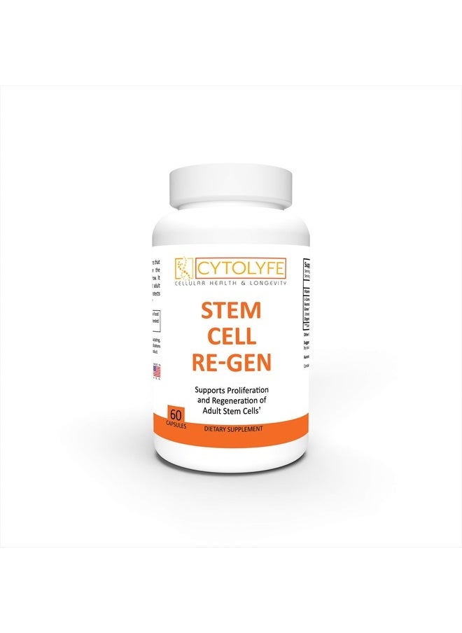 CYTOLYFE Stem Cell Re-Gen | Stem Cell Nutrients | Bone Marrow Support | Immune System Support | Neural Stem Cell Support | Mitochondria Support  - Image 1