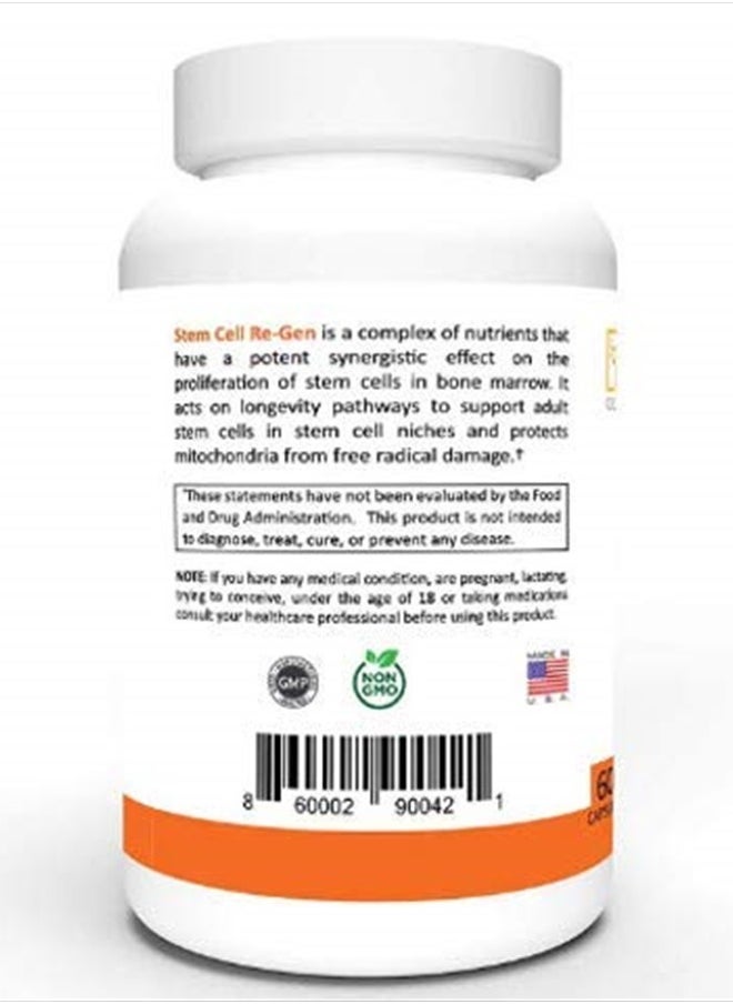 CYTOLYFE Stem Cell Re-Gen | Stem Cell Nutrients | Bone Marrow Support | Immune System Support | Neural Stem Cell Support | Mitochondria Support  - Image 3