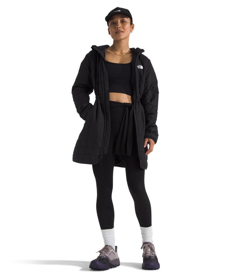 THE NORTH FACE Women's Junction Insulated Parka | Winter Jacket Packed with Insulation, Water Repellent Finish & Secure Zip Hand Pockets, TNF Black, Small - Image 4