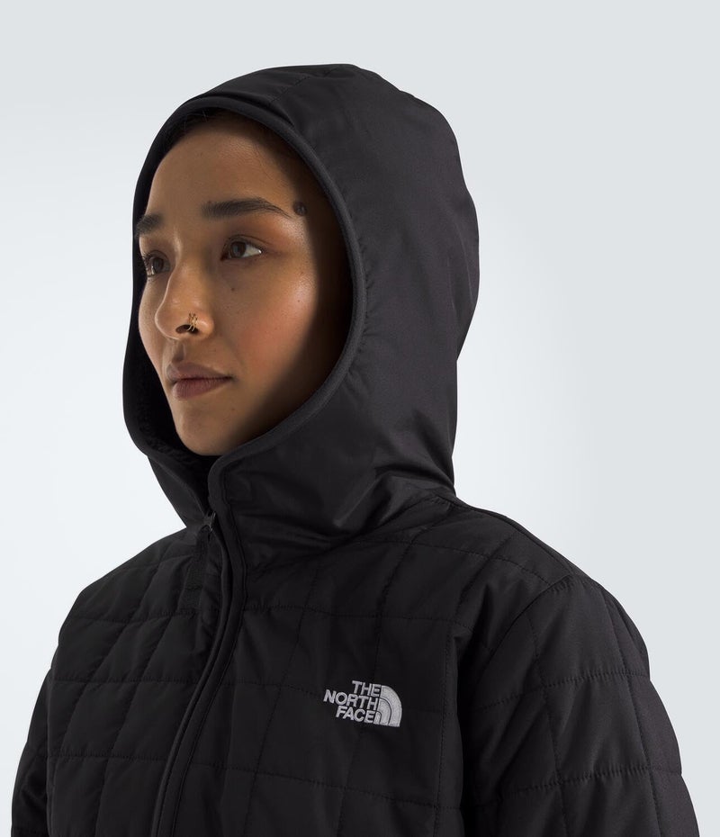 THE NORTH FACE Women's Junction Insulated Parka | Winter Jacket Packed with Insulation, Water Repellent Finish & Secure Zip Hand Pockets, TNF Black, Small - Image 5