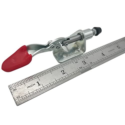 MIKMAYTOO Toggle Clamp Latch Anti-slip 12 Pack Hand Tool Quick Release Heavy Duty Toggle Clamp Tool for Wood Working (301AM-12 PCS) - Image 3