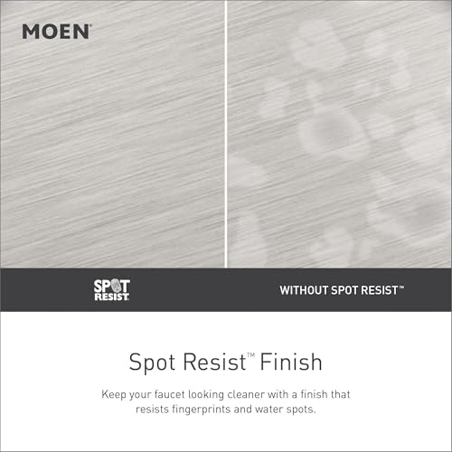 Moen Engage Spot Resist Brushed Nickel Six-Function 5.5-Inch Sprayhead Handshower Showerhead with Magnetix, 26558SRN - Image 2