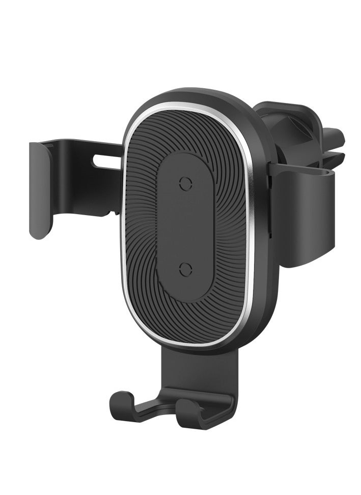 ProOne - ProOne PHL1115 Universal Car Dashboard Phone Holder Wireless Car Charger With Air vent Clip , 10W wireless quick  Charging Automatic locking Single hand Operation Dashboard Cell Phone - Image 1